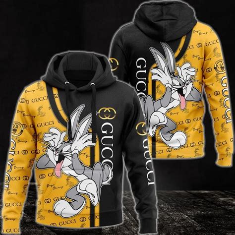 gucci bugs bunny t-shirt|Bugs Bunny Gucci hoodie.